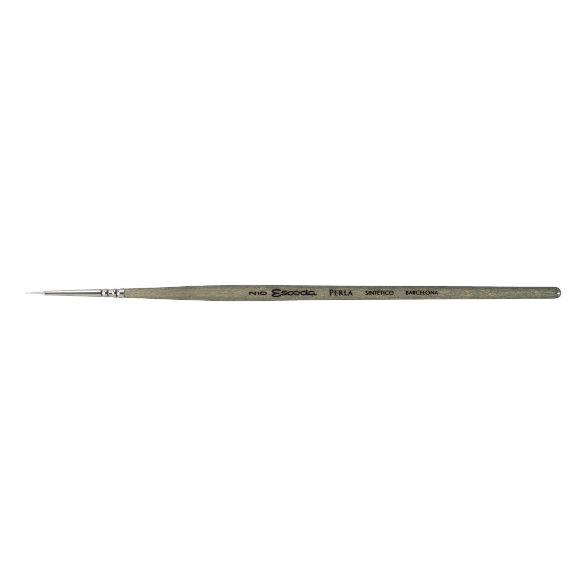 Escoda Perla Toray White Synthetic - Round 2/0 - The Merri Artist - merriartist.com