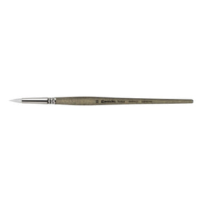 Escoda Perla Toray White Synthetic - Short Round 10 - The Merri Artist - merriartist.com