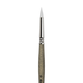 Escoda Perla Toray White Synthetic - Short Round 10 - The Merri Artist - merriartist.com