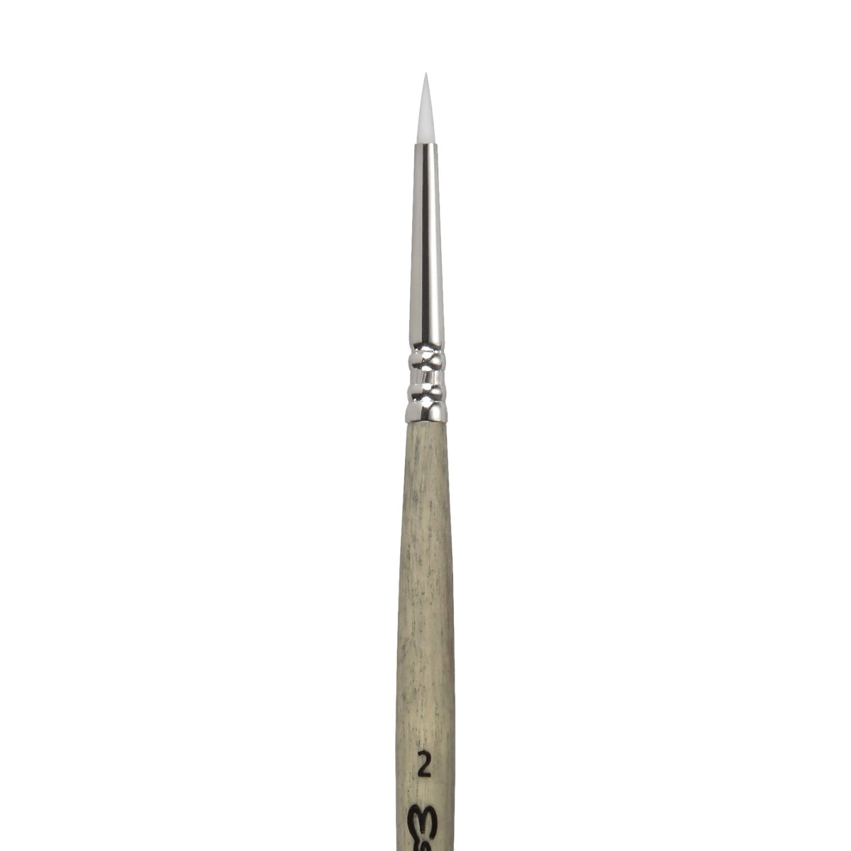 Escoda Perla Toray White Synthetic - Short Round 2 - The Merri Artist - merriartist.com