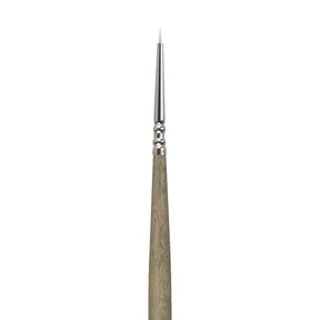 Escoda Perla Toray White Synthetic - Short Round 2/0 - The Merri Artist - merriartist.com