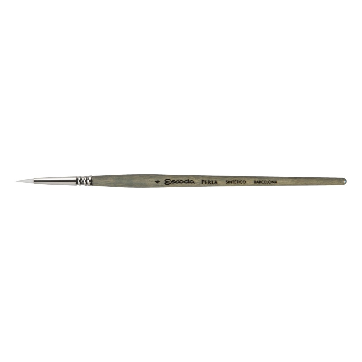Escoda Perla Toray White Synthetic - Short Round 4 - The Merri Artist - merriartist.com