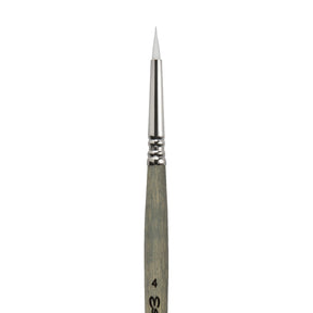 Escoda Perla Toray White Synthetic - Short Round 4 - The Merri Artist - merriartist.com