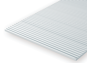 Evergreen Scale Models 2067 - 6" X 12" Car Siding - O Scale - The Merri Artist - merriartist.com