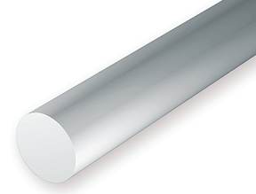Evergreen Scale Models 222 - .062" (1/16") OD X 14" Rod (8) - The Merri Artist - merriartist.com