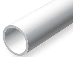 Evergreen Scale Models 236 - .500" (1/2") OD X 14" Tubing (2) - The Merri Artist - merriartist.com