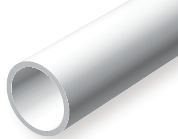 Evergreen Scale Models 236 - .500" (1/2") OD X 14" Tubing (2) - The Merri Artist - merriartist.com