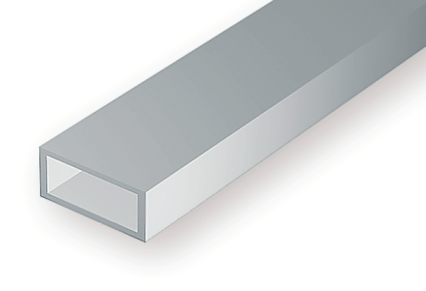 Evergreen Scale Models 258 - .188 x .312" X 14" Rectangular Tube (2) - The Merri Artist - merriartist.com