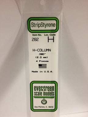 Evergreen Scale Models 282 - .080" (2.0 mm) X 14" H - Column (4) - The Merri Artist - merriartist.com