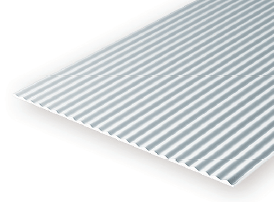 Evergreen Scale Models 4526 - Metal Siding, .040" Spacing (1) - The Merri Artist - merriartist.com
