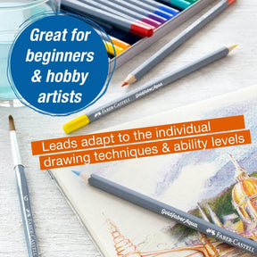 Faber - Castell / Creativity for Kids - Goldfaber Aqua Watercolor Pencils, Box of 24 - The Merri Artist - merriartist.com