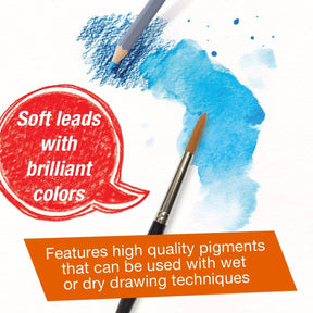 Faber - Castell / Creativity for Kids - Goldfaber Aqua Watercolor Pencils, Box of 24 - The Merri Artist - merriartist.com