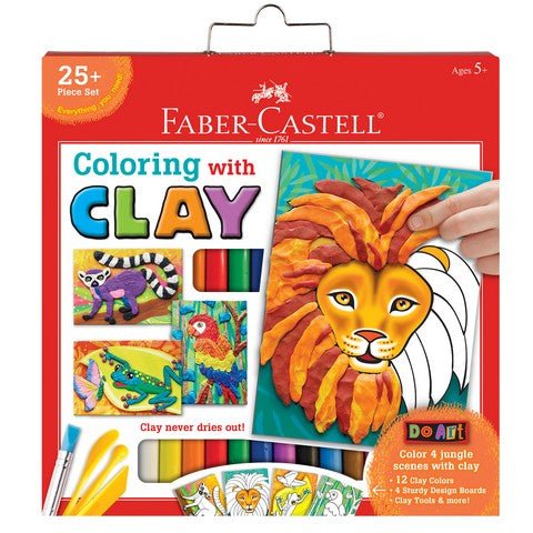 Faber Castell Do Art Coloring with Clay Kit - The Merri Artist - merriartist.com