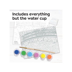 Faber - Castell Paint By Numbers Museum Series Kits, the Japanese Footbridge - The Merri Artist - merriartist.com