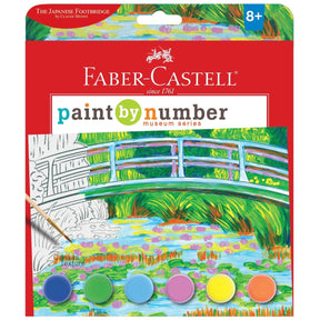 Faber - Castell Paint By Numbers Museum Series Kits, the Japanese Footbridge - The Merri Artist - merriartist.com