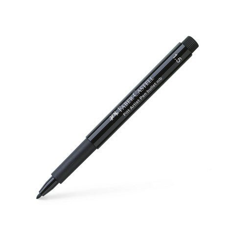 Faber - Castell Pitt Artist Pen - Black - 1.5mm Bullet Tip - The Merri Artist - merriartist.com