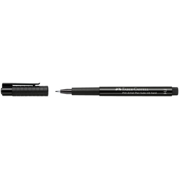 Faber - Castell PITT Artist Pen - Fude Black - Hard - The Merri Artist - merriartist.com