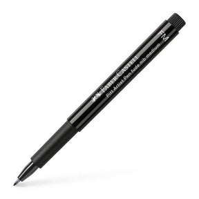 Faber - Castell PITT Artist Pen - Fude Black - Medium - The Merri Artist - merriartist.com