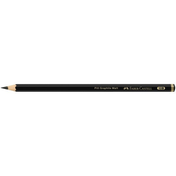 Faber - Castell Pitt Graphite Matte Pencil - 10B - The Merri Artist - merriartist.com