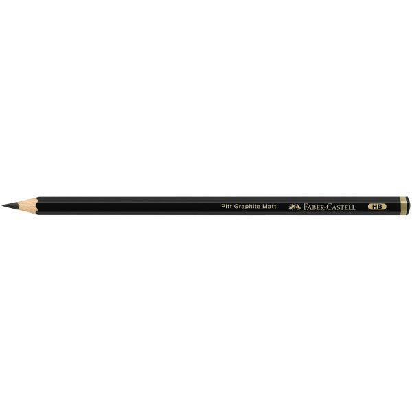 Faber - Castell Pitt Graphite Matte Pencil - HB - The Merri Artist - merriartist.com