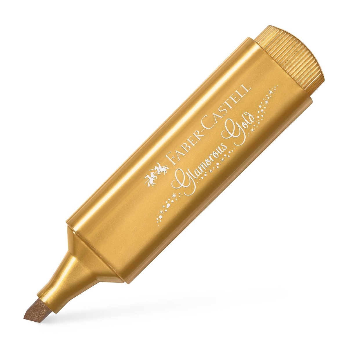 Faber - Castell Textliner 46 Metallic Highlighter - #154650 Glamorous Gold - The Merri Artist - merriartist.com