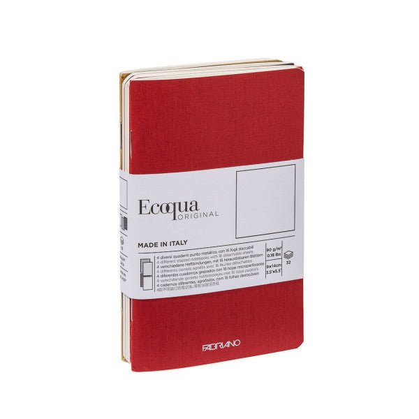 Fabriano Ecoqua Original Pocket Notebook Set - 4 Fall Colors - The Merri Artist - merriartist.com