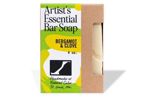 Federal Color - Artist's Essential Bar Soap, Bergamot & Clove - The Merri Artist - merriartist.com