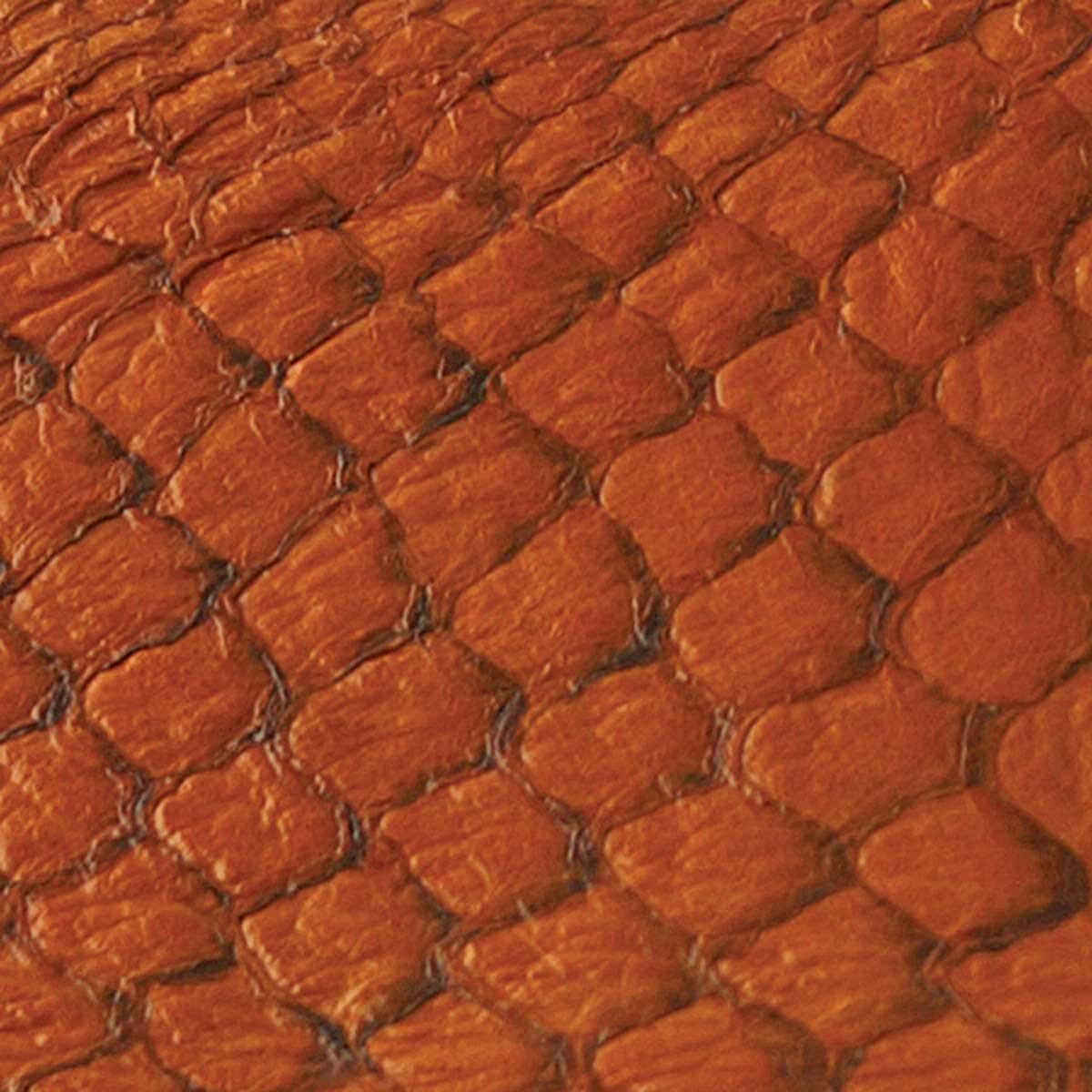 Fish Leather - Glossy Citrus - Approx 9" X 2.5" - The Merri Artist - merriartist.com