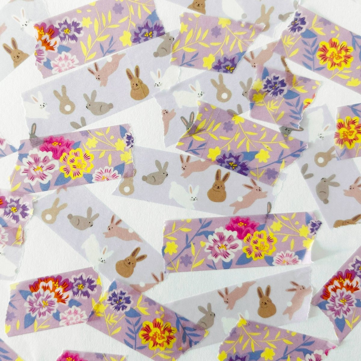 Floral Kimono Washi Tape - The Merri Artist - merriartist.com