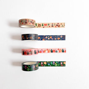 Floral Tapestry Washi Tape - The Merri Artist - merriartist.com