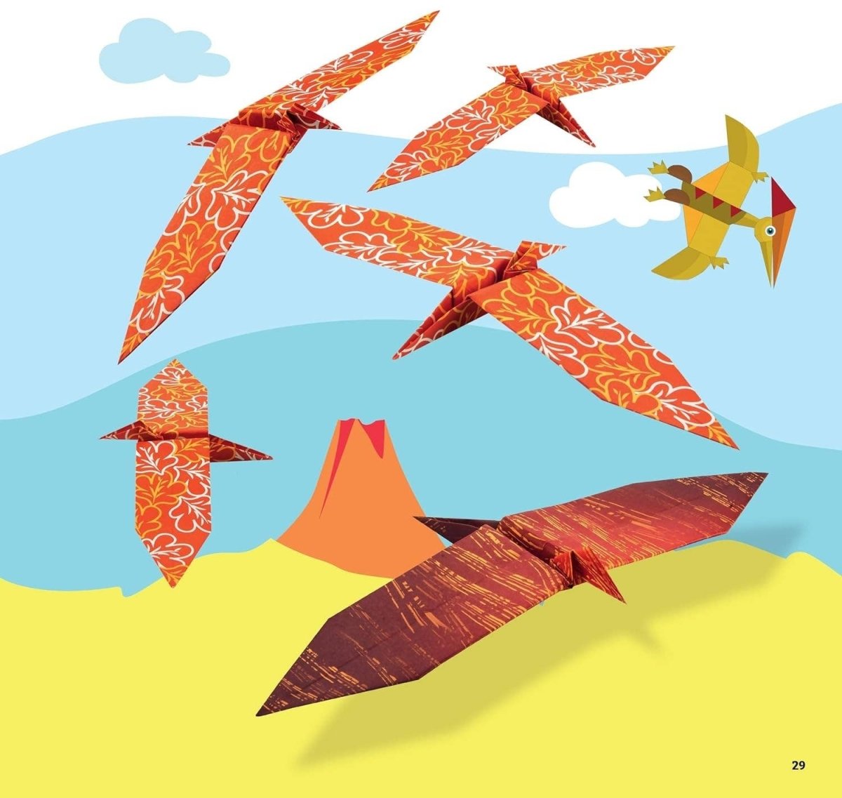 Fox Chapel Publishing - Beginner's Guide to Origami: Dinosaurs & Prehistoric Animals - The Merri Artist - merriartist.com