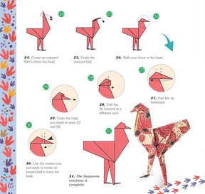 Fox Chapel Publishing - Beginner's Guide to Origami: Dinosaurs & Prehistoric Animals - The Merri Artist - merriartist.com