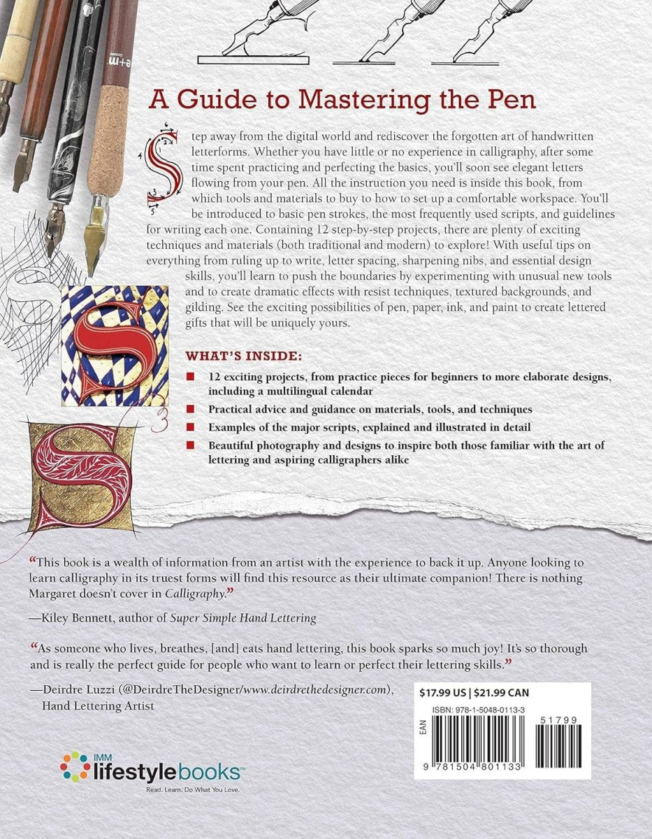 Fox Chapel Publishing - Calligraphy Rev. 2nd Edition - A Guide to Classic Lettering - The Merri Artist - merriartist.com