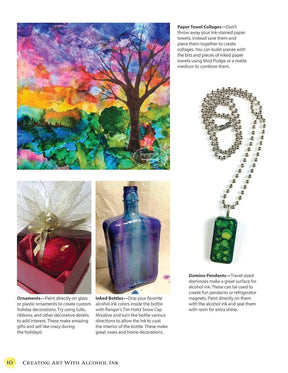 Fox Chapel Publishing - Creating Art with Alcohol Ink - Projects & Techniques - The Merri Artist - merriartist.com