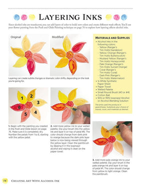 Fox Chapel Publishing - Creating Art with Alcohol Ink - Projects & Techniques - The Merri Artist - merriartist.com