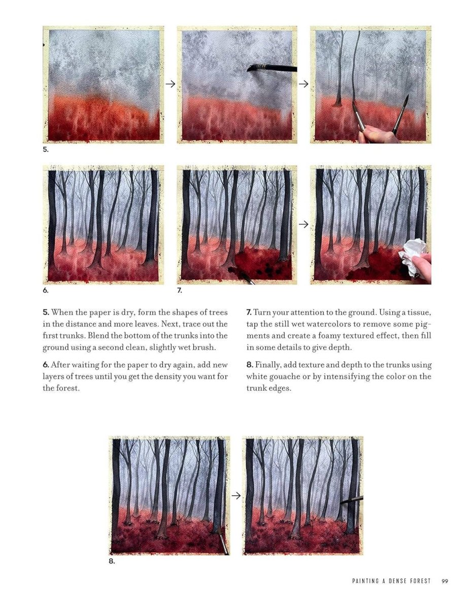 Fox Chapel Publishing - Discovering Watercolor - 32 Skill Building Projects - The Merri Artist - merriartist.com