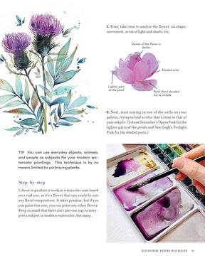 Fox Chapel Publishing - Discovering Watercolor - 32 Skill Building Projects - The Merri Artist - merriartist.com