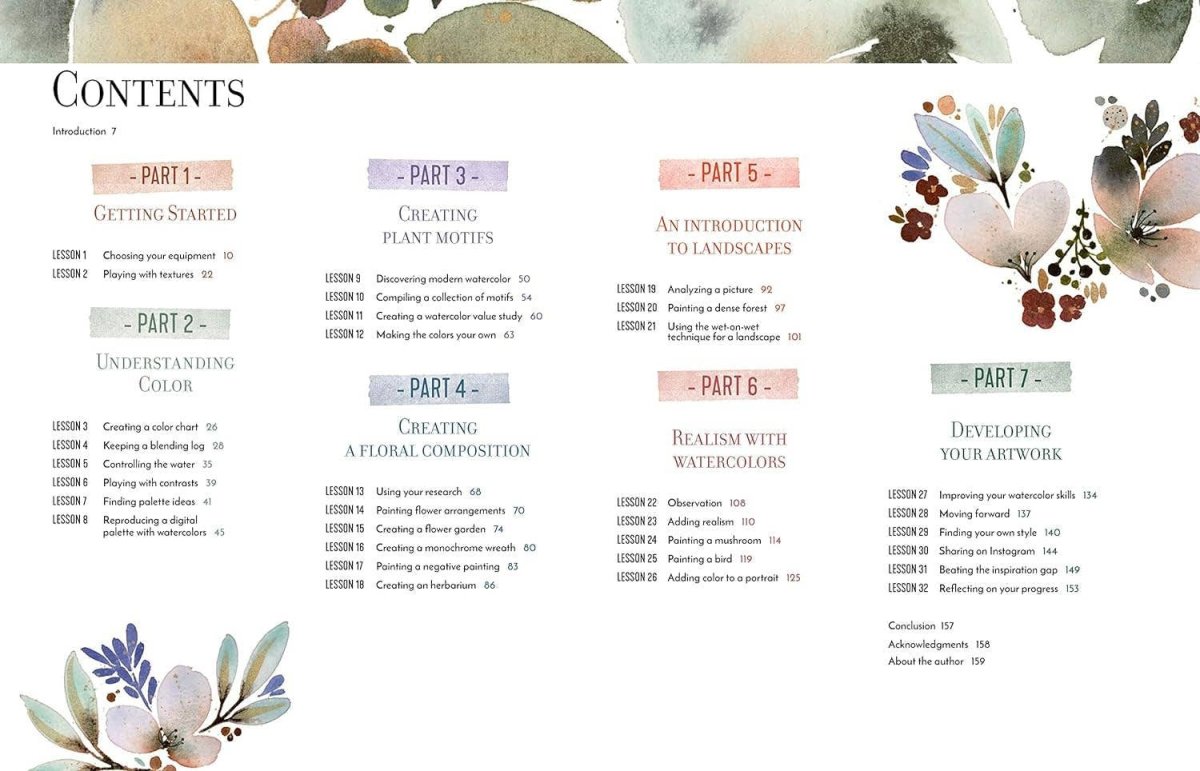 Fox Chapel Publishing - Discovering Watercolor - 32 Skill Building Projects - The Merri Artist - merriartist.com