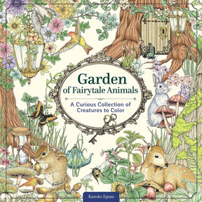 Fox Chapel Publishing - Garden of Fairytale Animals - A Curious Collection to Color - The Merri Artist - merriartist.com