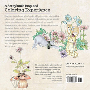 Fox Chapel Publishing - Garden of Fairytale Animals - A Curious Collection to Color - The Merri Artist - merriartist.com