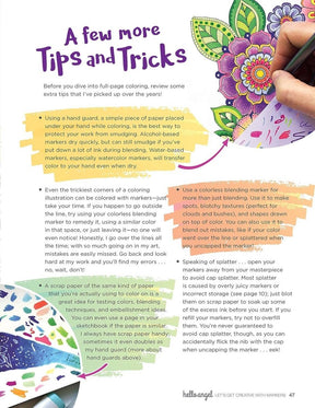 Fox Chapel Publishing - Let's Get Creative With Markers - A Comprehensive Guide - The Merri Artist - merriartist.com