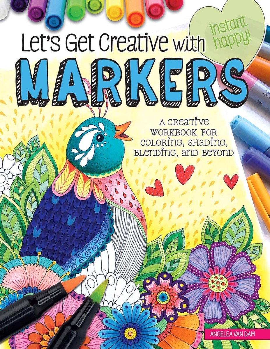 Fox Chapel Publishing - Let's Get Creative With Markers - A Comprehensive Guide - The Merri Artist - merriartist.com