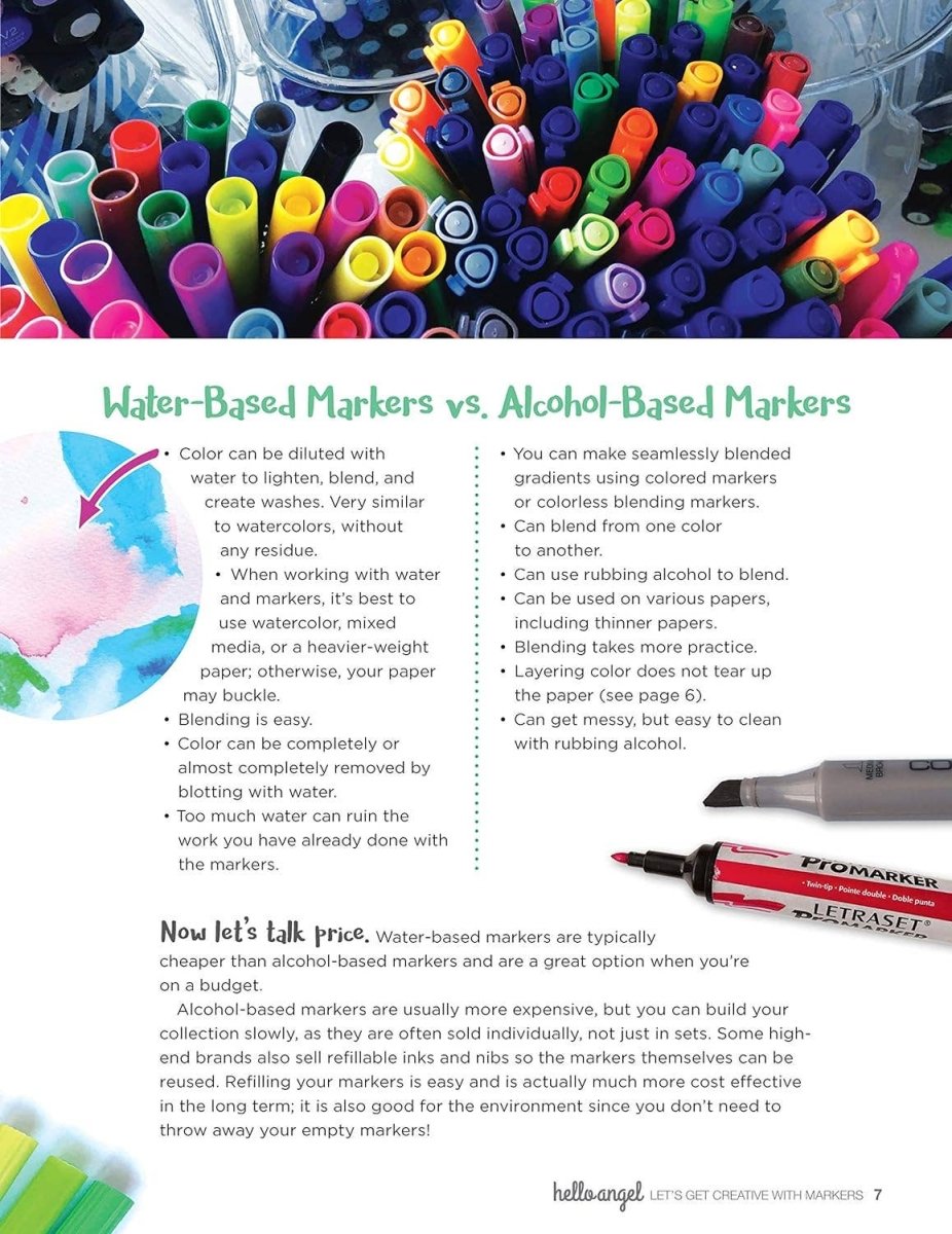 Fox Chapel Publishing - Let's Get Creative With Markers - A Comprehensive Guide - The Merri Artist - merriartist.com