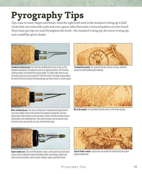 Fox Chapel Publishing - Little Book of Pyrography - Techniques Pocket Guide - The Merri Artist - merriartist.com
