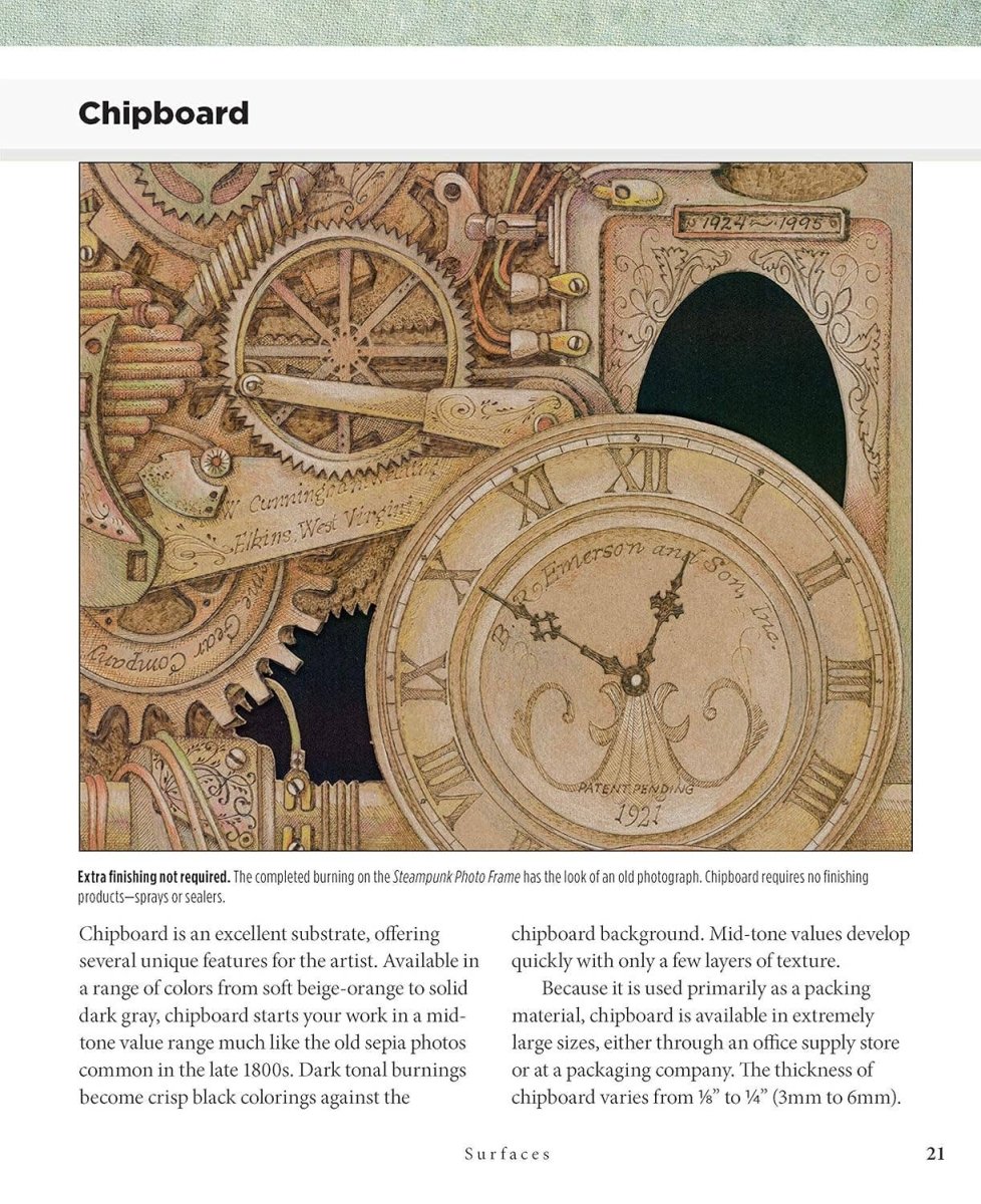 Fox Chapel Publishing - Little Book of Pyrography - Techniques Pocket Guide - The Merri Artist - merriartist.com