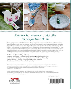 Fox Chapel Publishing - Making Pottery without a Kiln - Happy Little Projects to Make - The Merri Artist - merriartist.com