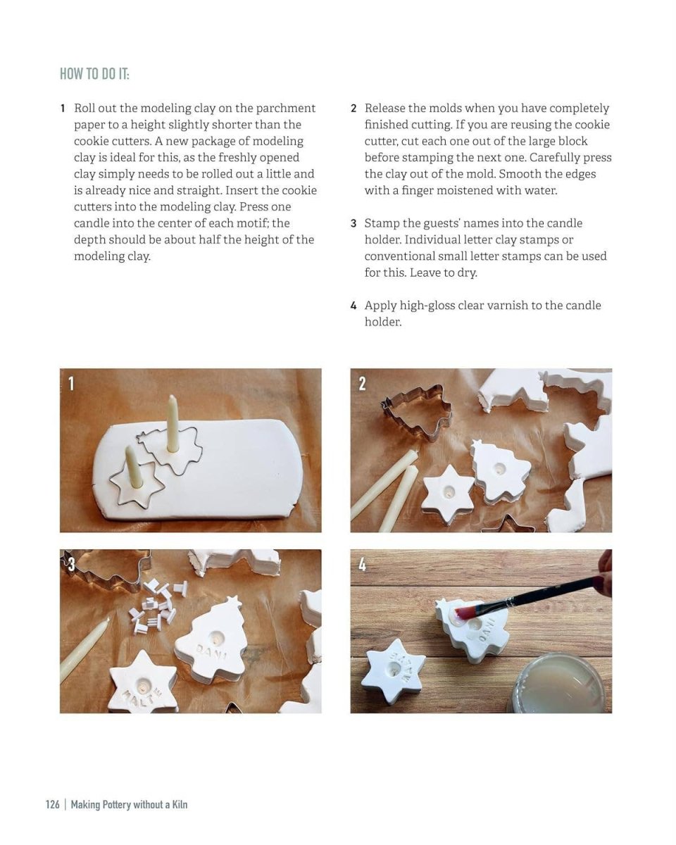 Fox Chapel Publishing - Making Pottery without a Kiln - Happy Little Projects to Make - The Merri Artist - merriartist.com