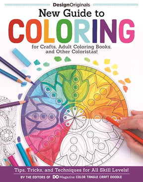 Fox Chapel Publishing - New Guide to Coloring for Crafts & Adult Coloristas - The Merri Artist - merriartist.com