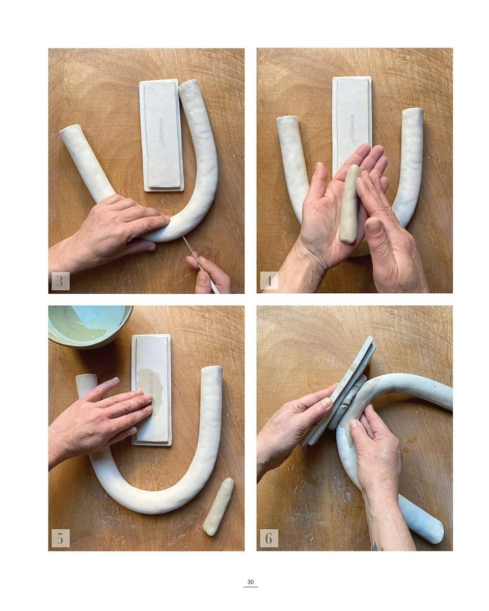 Fox Chapel Publishing - No Kiln, Handbuilding Clay Projects - Elegant Projects - The Merri Artist - merriartist.com