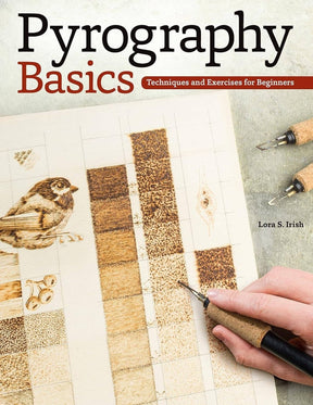 Fox Chapel Publishing - Pyrography Basics - Techniques & Exercises for Beginners - The Merri Artist - merriartist.com